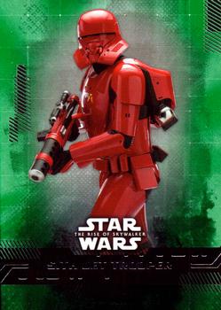 2019 Topps Star Wars: The Rise of Skywalker - Green #41 Sith Jet Trooper Front