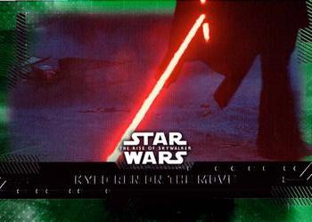2019 Topps Star Wars: The Rise of Skywalker - Green #66 Kylo Ren on the Move Front