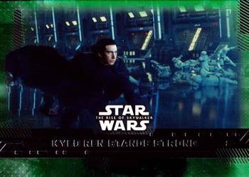 2019 Topps Star Wars: The Rise of Skywalker - Green #71 Kylo Ren Stands Strong Front