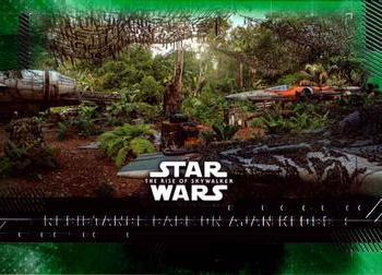 2019 Topps Star Wars: The Rise of Skywalker - Green #83 Resistance Base on Ajan Kloss Front