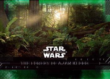 2019 Topps Star Wars: The Rise of Skywalker - Green #93 The Forest of Ajan Kloss Front