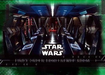 2019 Topps Star Wars: The Rise of Skywalker - Green #96 First Order Conference Room Front