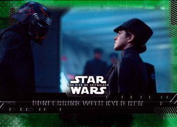 2019 Topps Star Wars: The Rise of Skywalker - Green #97 Conferring with Kylo Ren Front