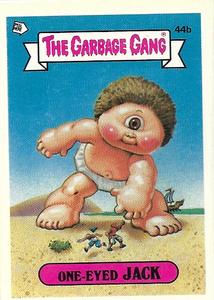 1989 Regina The Garbage Gang Series 2 #44b One-Eyed Jack Front