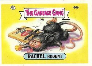 1989 Regina The Garbage Gang Series 2 #66b Rachel Rodent Front