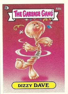 1989 Regina The Garbage Gang Series 2 #68b Dizzy Dave Front