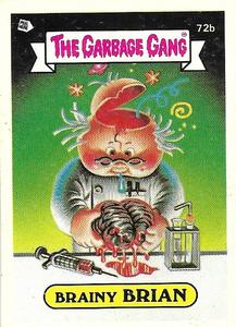 1989 Regina The Garbage Gang Series 2 #72b Brainy Brian Front