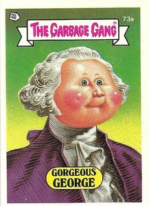 1989 Regina The Garbage Gang Series 2 #73a Gorgeous George Front