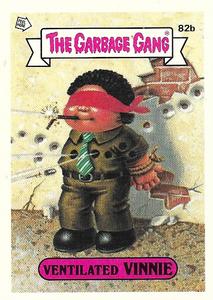 1989 Regina The Garbage Gang Series 2 #82b Ventilated Vinnie Front