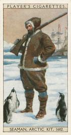 1930 Player's History of Naval Dress (Small) #8 Seaman, Arctic Kit, 1602 Front
