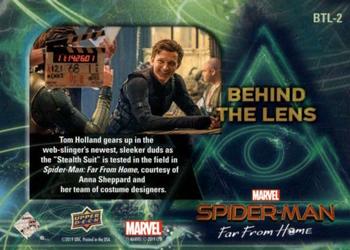 2019 Upper Deck Marvel Spider-Man Far From Home - Behind The Lens #BTL-2 Action Back