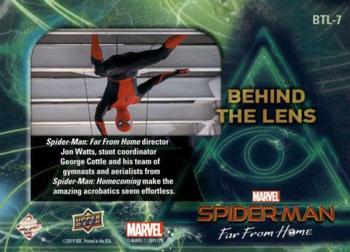 2019 Upper Deck Marvel Spider-Man Far From Home - Behind The Lens #BTL-7 Wires Back