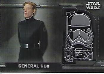 2019 Topps Star Wars: The Rise of Skywalker - Commemorative Medallions Black #MC-SH General Hux / Stormtrooper Front