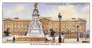 1937 Churchman's The King’s Coronation #47 Buckingham Palace Front