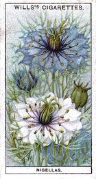 1933 Wills's Garden Flowers #32 Nigellas  - Love-in-a-Mist Front
