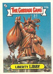 1989 Regina The Garbage Gang Series 3 #113b Liberty Libby Front