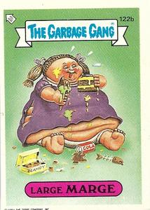 1989 Regina The Garbage Gang Series 3 #122b Large Marge Front