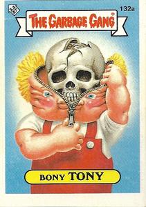 1990 Regina The Garbage Gang Series 4 #132a Bony Tony Front
