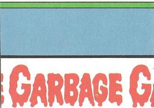 1990 Regina The Garbage Gang Series 4 #158a Meltin' Elton Back