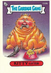 1990 Regina The Garbage Gang Series 4 #159b Kitty Litter Front