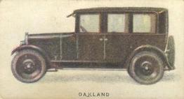 1924 Imperial Tobacco Co of Canada (ITC) Motor Cars (C22) #1 Oakland Front