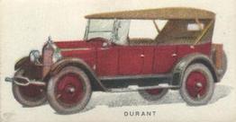 1924 Imperial Tobacco Co of Canada (ITC) Motor Cars (C22) #9 Durant Front