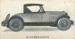 1924 Imperial Tobacco Co. of Canada (ITC) Motor Cars (C22) #21 Rickenbacker Front
