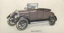1924 Imperial Tobacco Co. of Canada (ITC) Motor Cars (C22) #27 Calcott Front