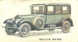 1924 Imperial Tobacco Co. of Canada (ITC) Motor Cars (C22) #29 Rolls Royce Front