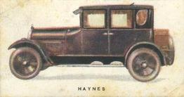 1924 Imperial Tobacco Co. of Canada (ITC) Motor Cars (C22) #40 Haynes Front