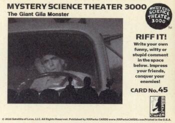 2018 RRParks Mystery Science Theater 3000 Series Two - Riff It! #45 I love the smell of lizard in the morning ... Back