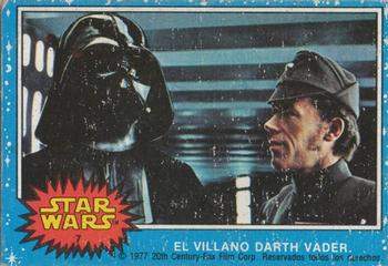 1977 Topps Star Wars (Mexico) #7 El villano Darth Vader Front