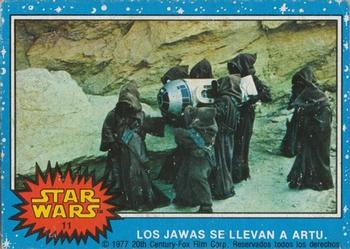 1977 Topps Star Wars (Mexico) #11 Los Jawas se llevan a Artu Front