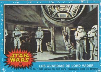 1977 Topps Star Wars (Mexico) #32 Los guardias de Lord Vader Front