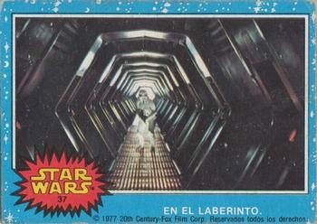 1977 Topps Star Wars (Mexico) #37 En el laberinto Front