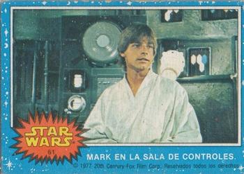1977 Topps Star Wars (Mexico) #61 Mark en la sala de controles Front