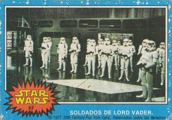 1977 Topps Star Wars (Mexico) #62 Soldados de Lord Vader Front