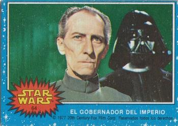 1977 Topps Star Wars (Mexico) #64 El gobernador del imperio Front
