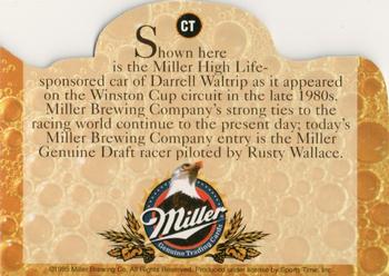 1995 Miller Brewing - Miller High Life Car Die Cut #CT Al Holbert / Derek Bell / Chip Robinson Back