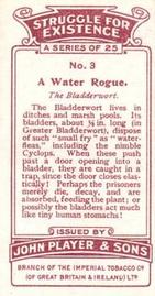 1923 Player's Struggle for Existence #3 A Water Rogue Back