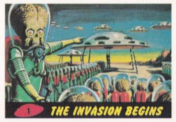 1984 Renata Galasso Mars Attacks Reprint #1 The Invasion Begins Front