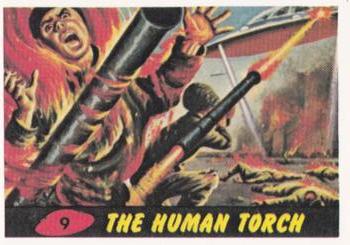 1984 Renata Galasso Mars Attacks Reprint #9 The Human Torch Front