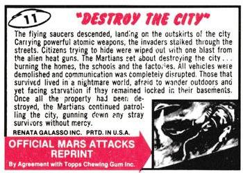 1984 Renata Galasso Mars Attacks Reprint #11 