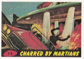 1984 Renata Galasso Mars Attacks Reprint #14 Charred by Martians Front