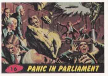 1984 Renata Galasso Mars Attacks Reprint #16 Panic in Parliament Front