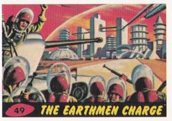 1984 Renata Galasso Mars Attacks Reprint #49 The Earthmen Charge Front