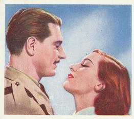 1939 Godfrey Phillips Famous Love Scenes #7 Roger Livesey / Valerie Hobson Front