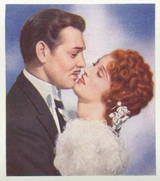 1939 Godfrey Phillips Famous Love Scenes #26 Clark Gable / Jeanette MacDonald Front