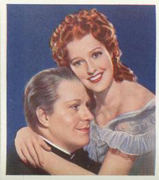 1939 Godfrey Phillips Famous Love Scenes #29 Jeanette MacDonald / Nelson Eddy Front
