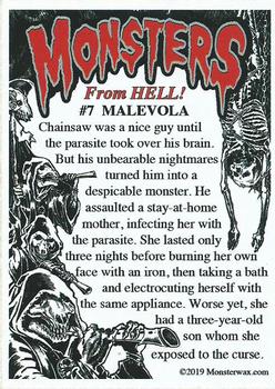 2019 Monsterwax Monsters From Hell #7 Malevola Back